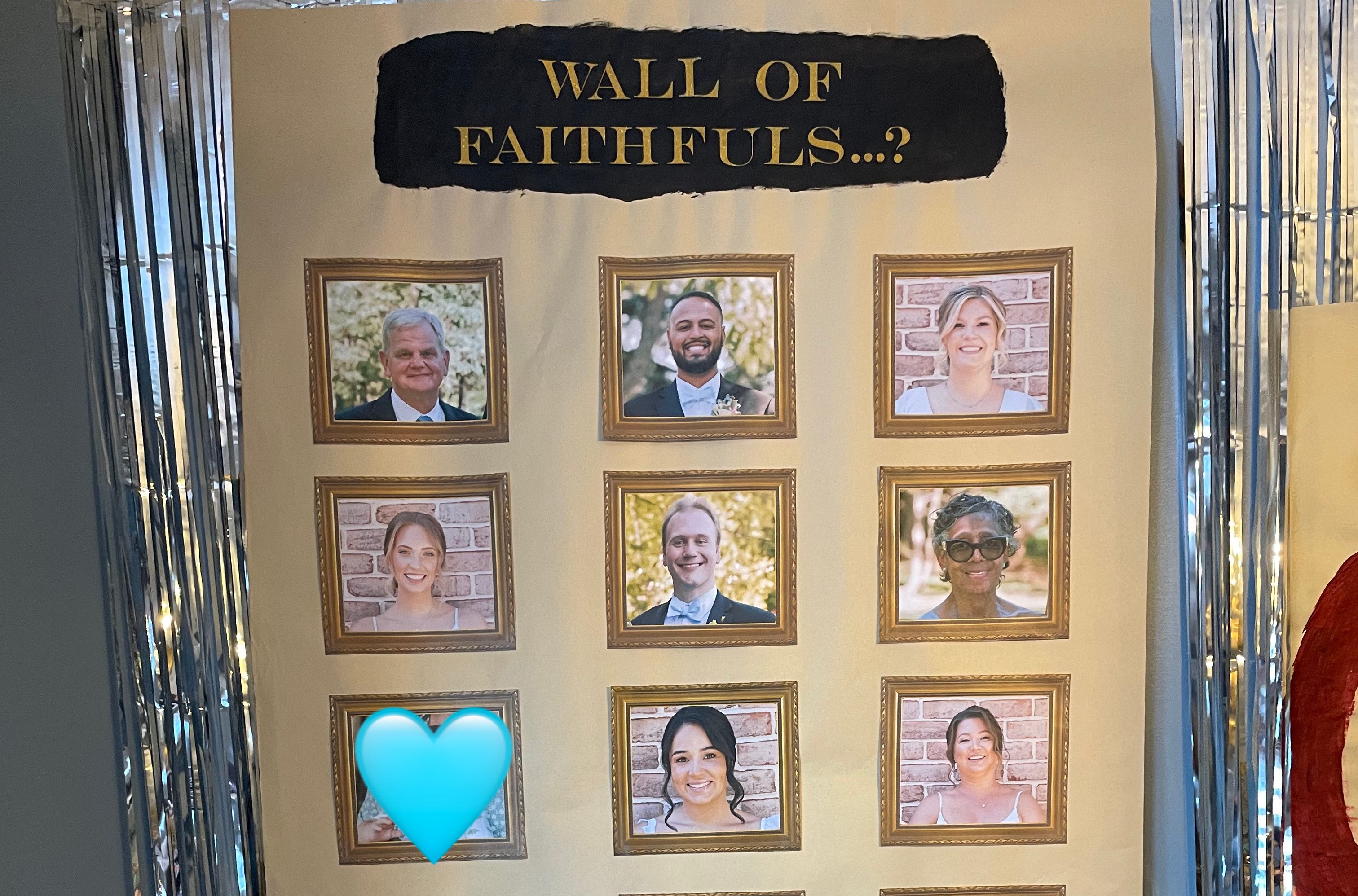 How to Create a DIY "Wall of Faithfuls" (On a Budget!)